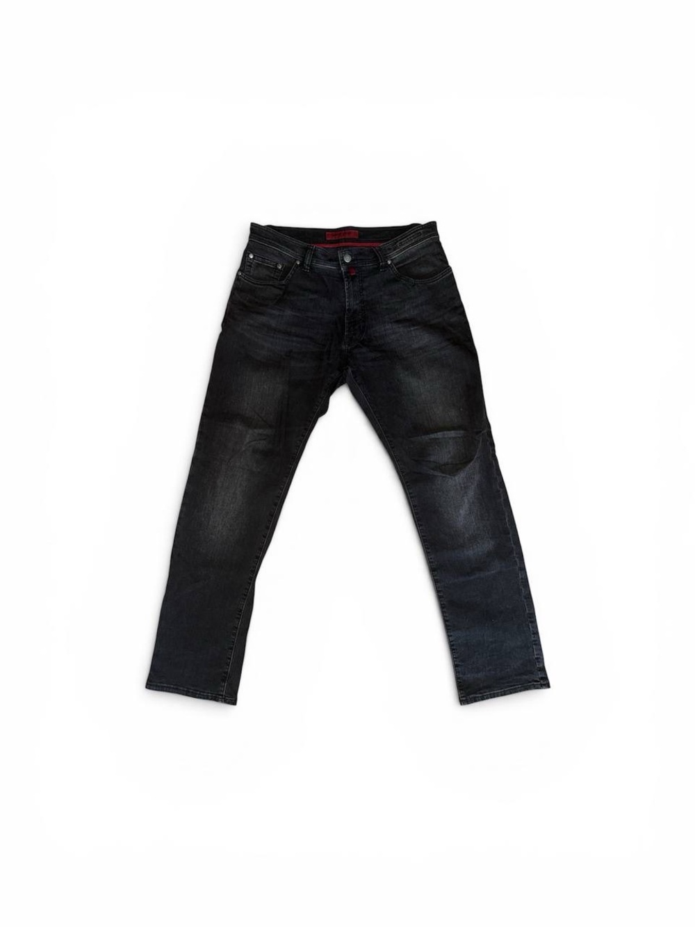 Pierre Cardin Men's Slim Straight Jeans - Black